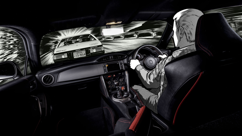 Illustration for article titled Toyota UK Designs Initial D TributeĀ GT86 And The Circle Is Now Complete